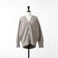 24AW PASSIONE FOX CASHMERE V-NECK CARDIGAN