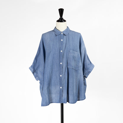 26SS FONTANA GRANDE シアーデニム ワイドシャツ 627911