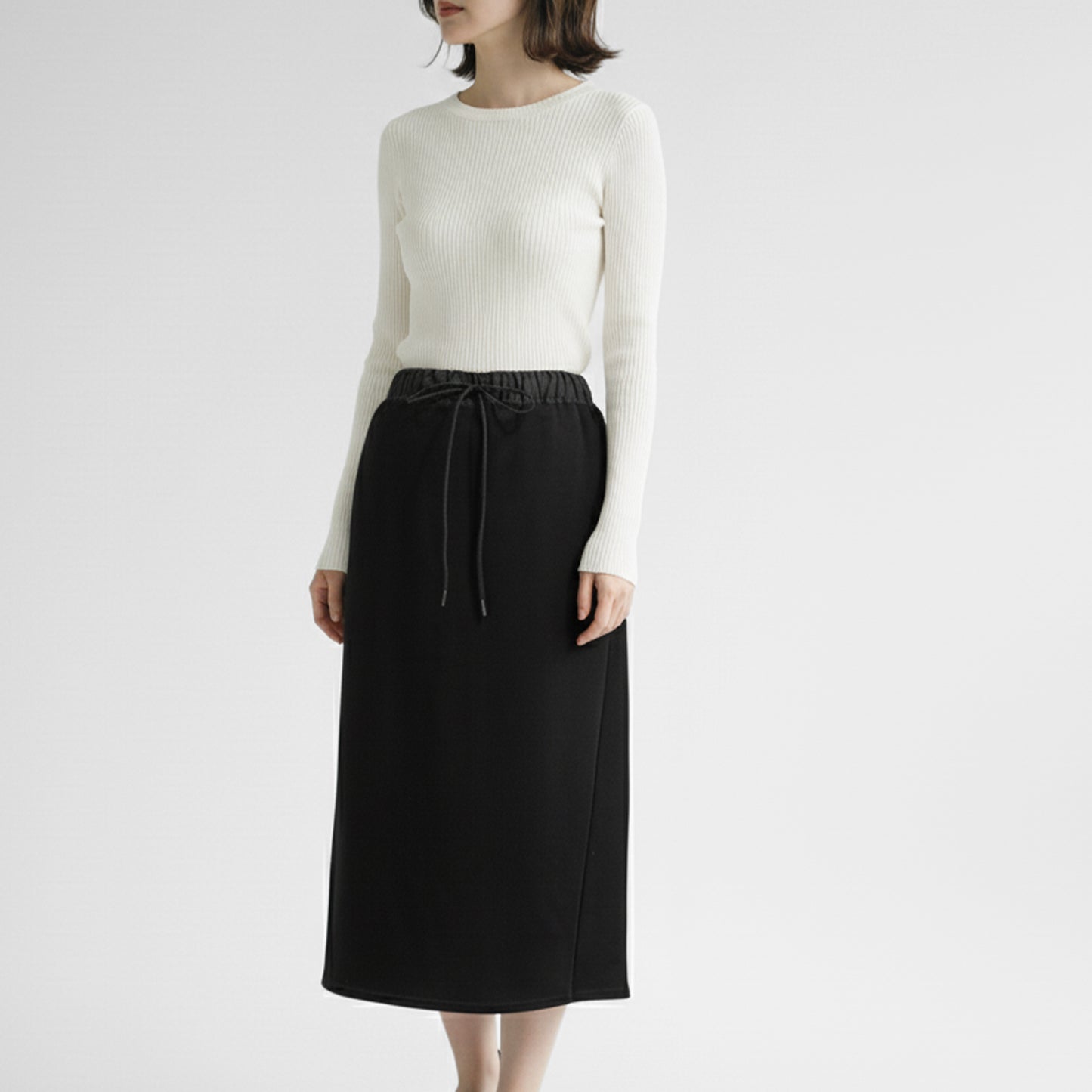 25SAW FONTANA GRANDE 裏起毛バックギャザースカート 537607