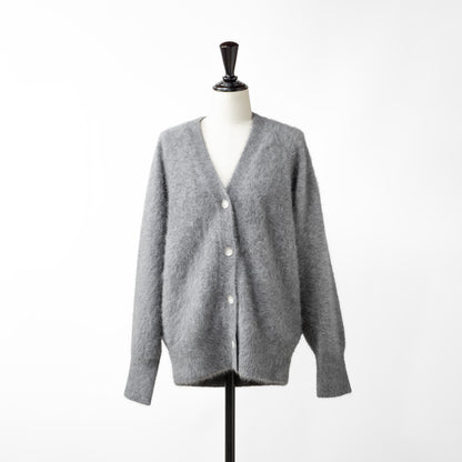 24AW PASSIONE FOX CASHMERE V-NECK CARDIGAN