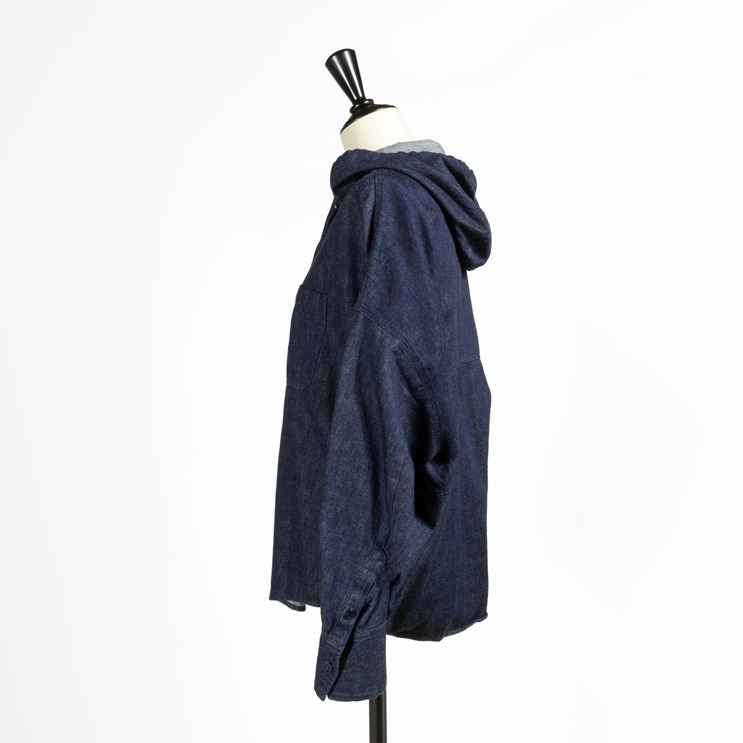 25AW cafune フード付きデニムシャツ 535945