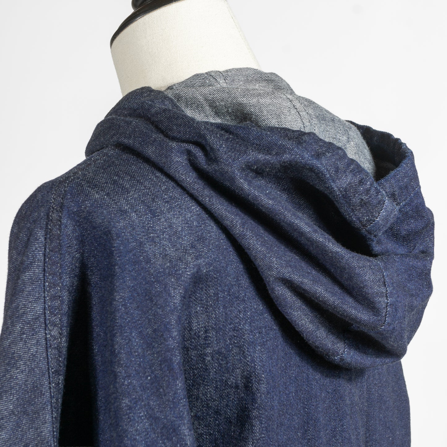 25AW cafune フード付きデニムシャツ 535945