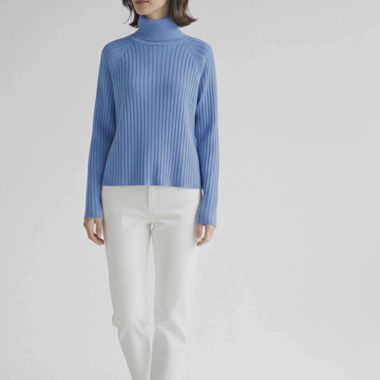 【新品未使用】ARCHIVIO 水色 ハイネックプルオーバー archivio（アルチビオ） 【 60%OFF セール 】 【メンズ】 長袖