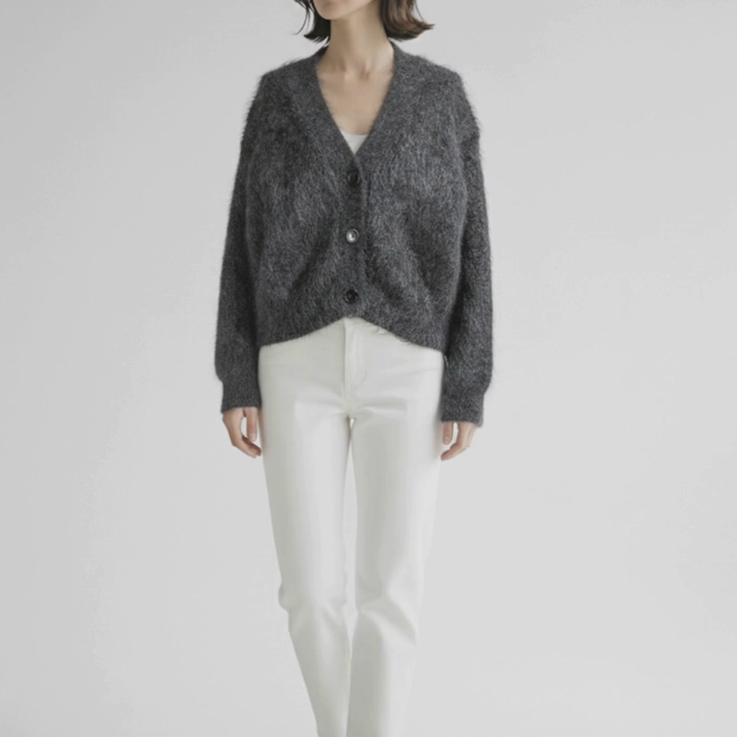 【SACRA】 ニットモヘアカーディガン 楽天市場】【SALE！20%OFF】サクラ SACRA モヘア プラッド ジャガード