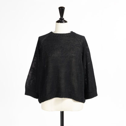26SS SARAHWEAR リネンニットプルオーバー C11591