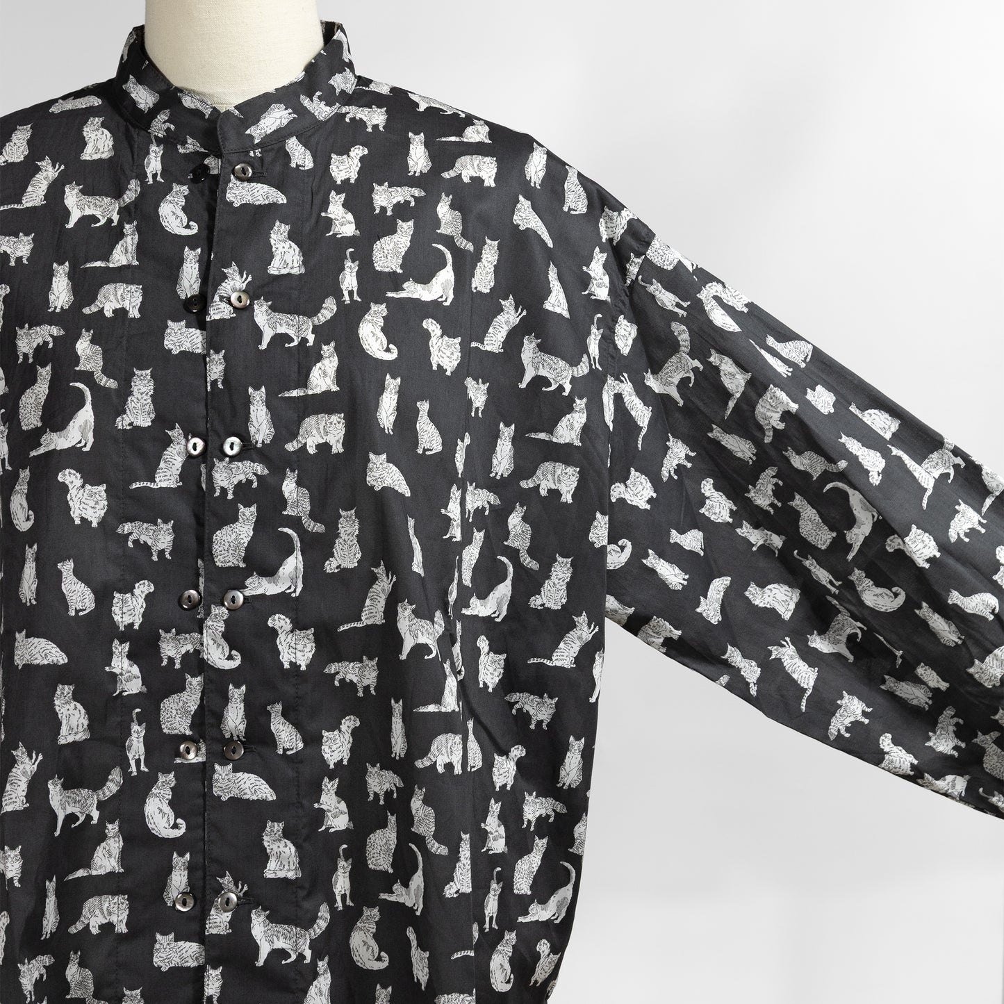26AW SARAHWEAR リバティプリント ダブル釦シャツ C53134