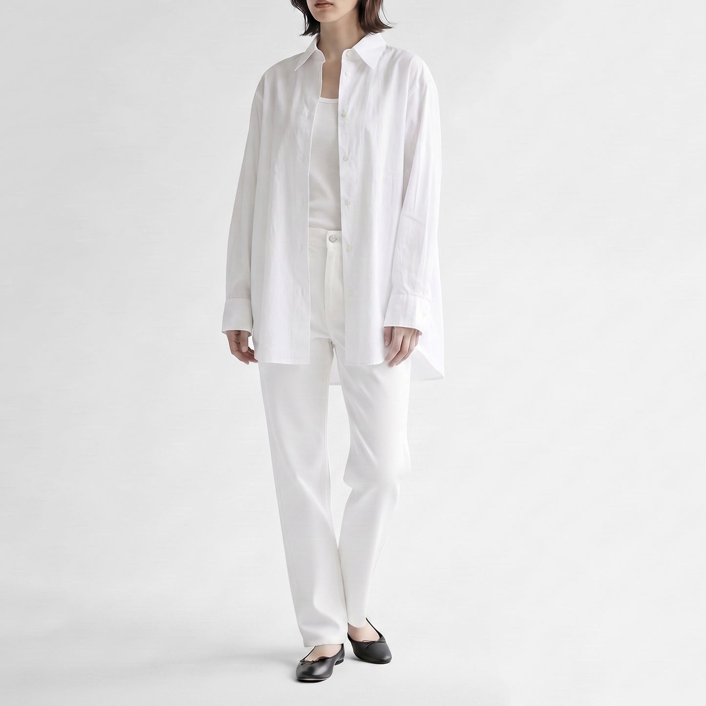 26AW SARAHWEAR コットンポプリン レギュラーカラーシャツ C53138
