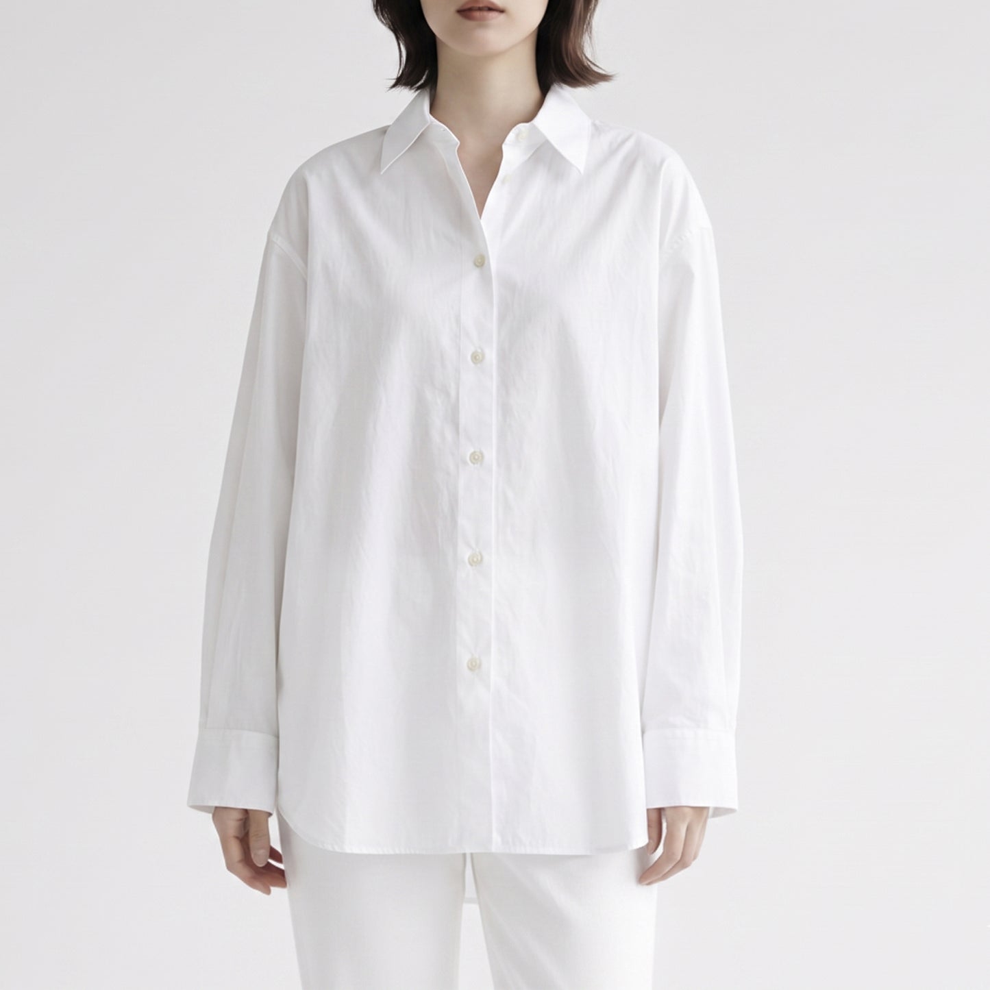 26AW SARAHWEAR コットンポプリン レギュラーカラーシャツ C53138