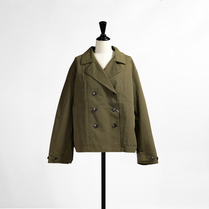 26AW SARAHWEAR ハイデンシティツイル ダブルブレストジャケット C60276