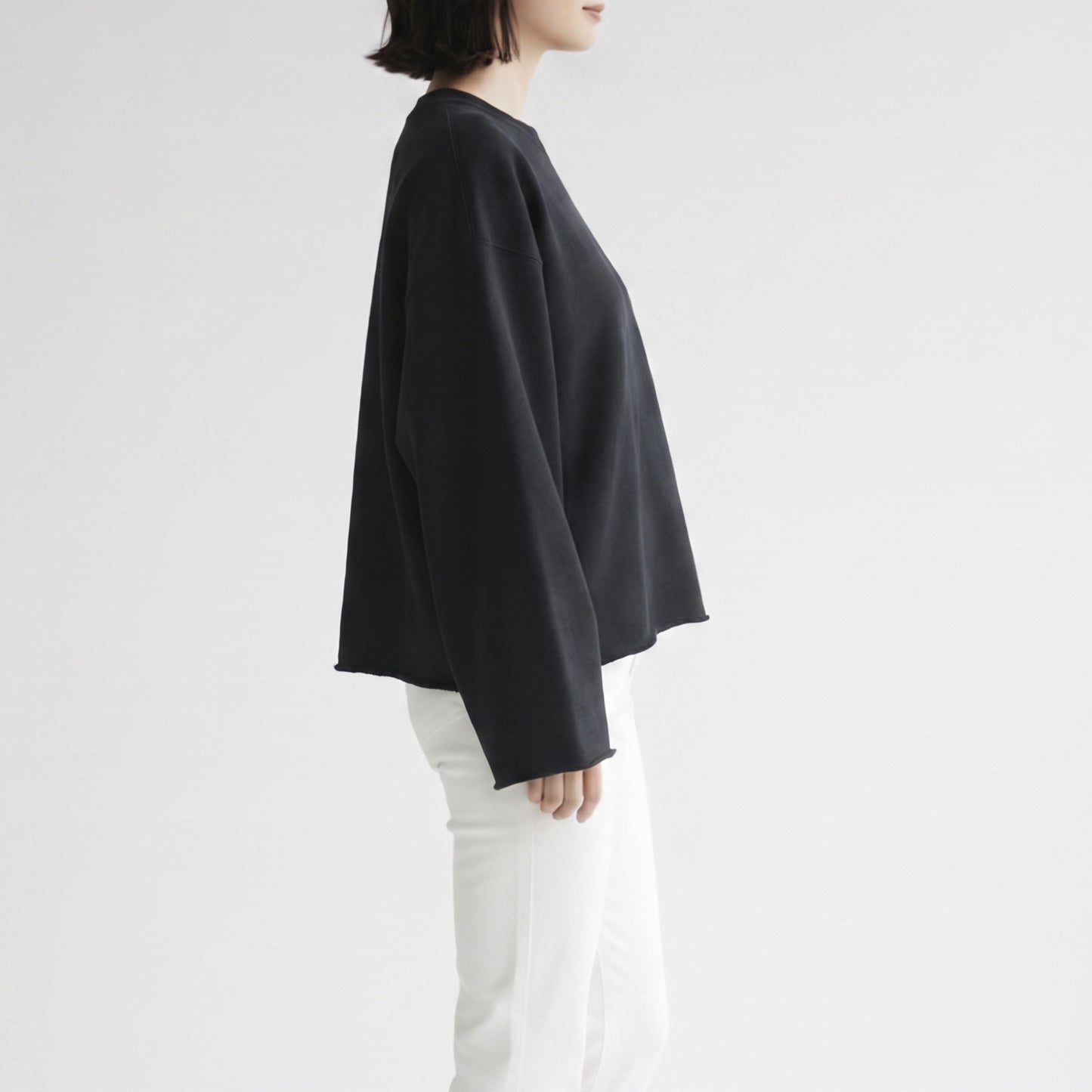 26AW SACRA エクストラファインフリース ロゴトップ 126541091