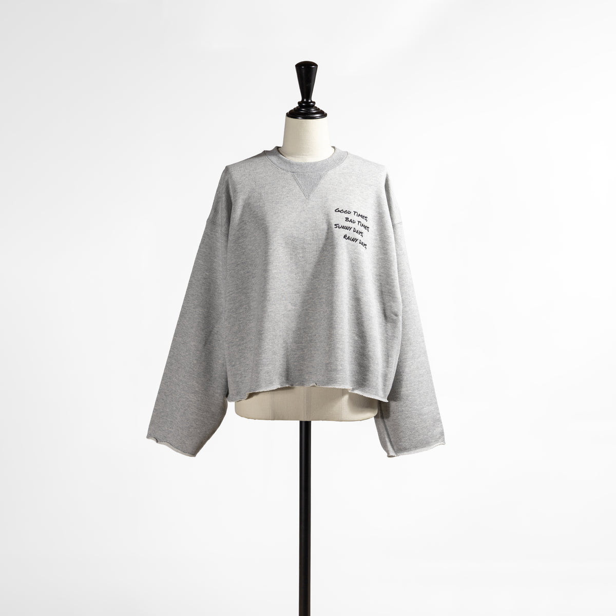 26AW SACRA エクストラファインフリース ロゴトップ 126541091