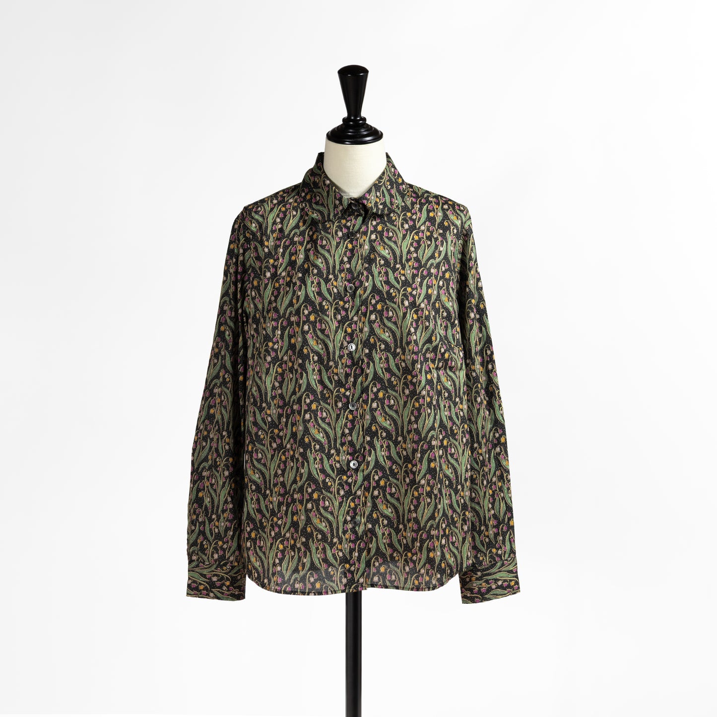 26AW SARAHWEAR ＜Sophia＞リバティプリント丸衿ブラウス C53136