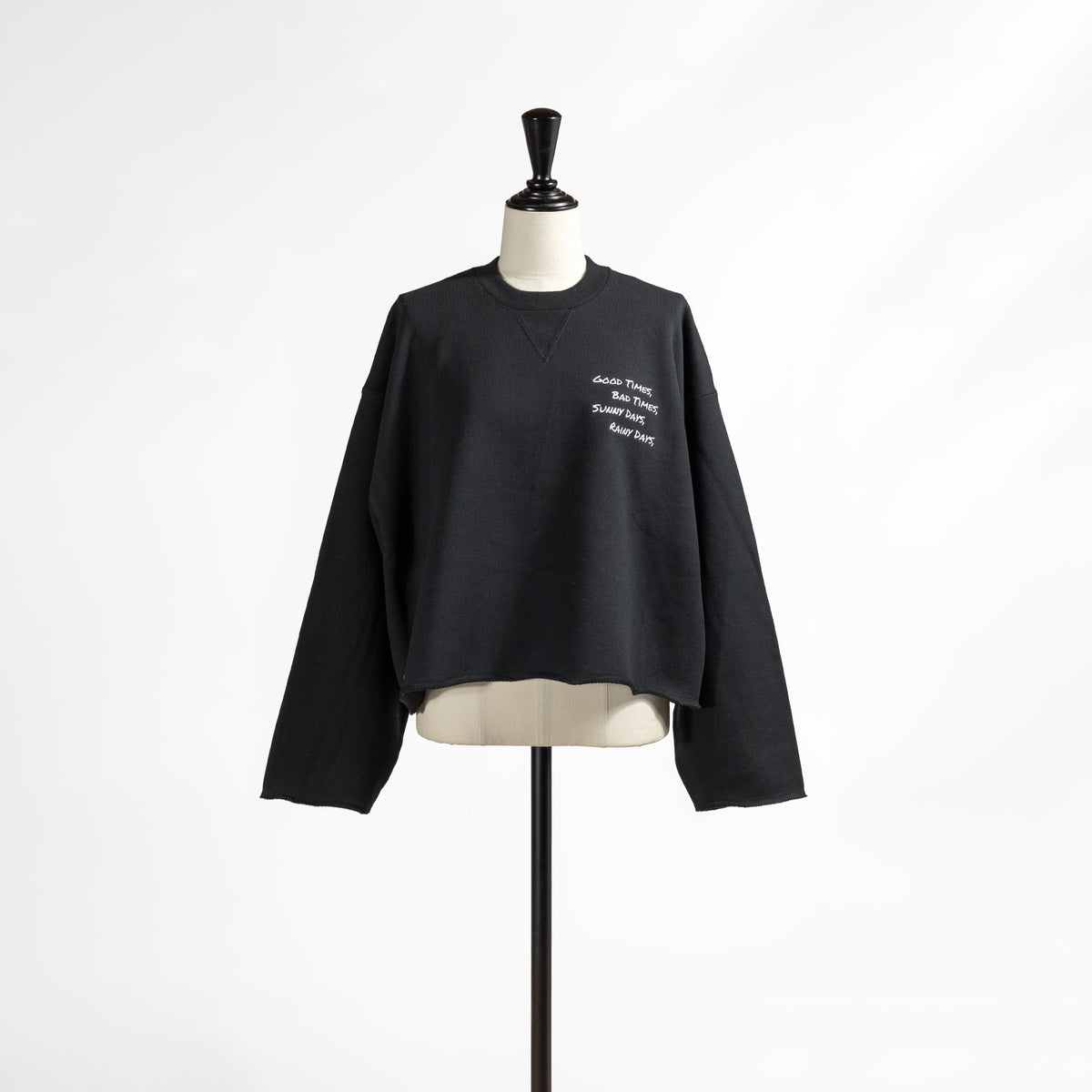 26AW SACRA エクストラファインフリース ロゴトップ 126541091