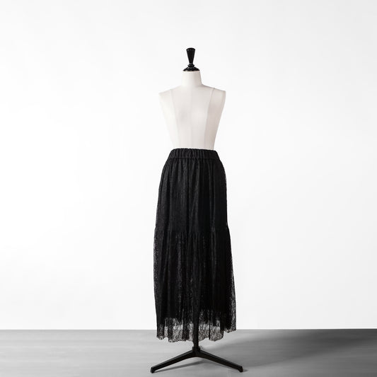 24AW SACRA CHANTILLY LACE SKIRT