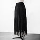 24AW SACRA CHANTILLY LACE SKIRT