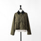 24AW SACRA WAXED HIGH DENSITY CLOTH SHORT JACKET