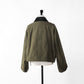 24AW SACRA WAXED HIGH DENSITY CLOTH SHORT JACKET