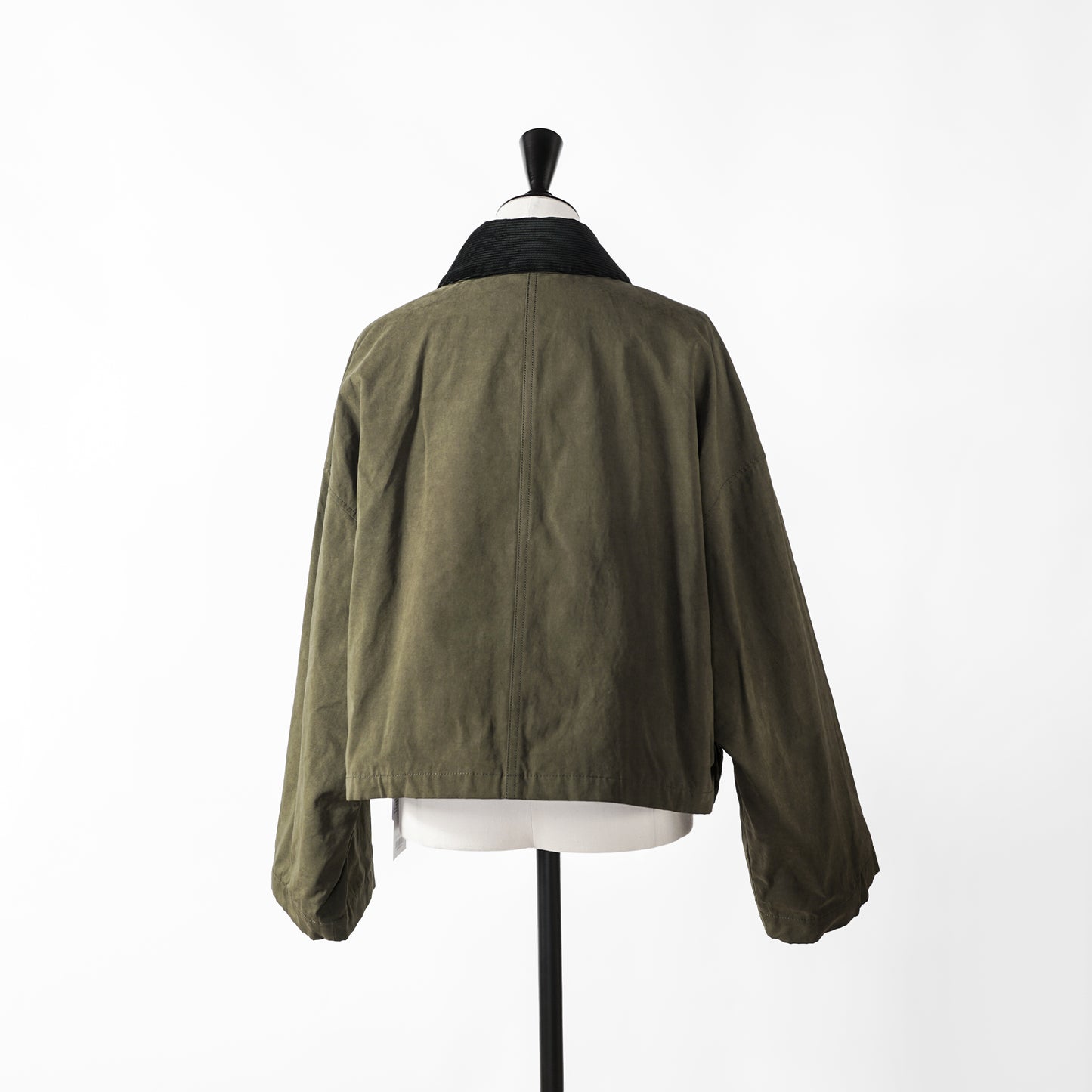 24AW SACRA WAXED HIGH DENSITY CLOTH SHORT JACKET