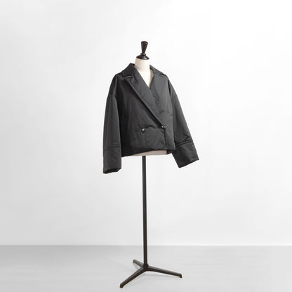 SACRA PADDING TAFFETA SHORT COAT