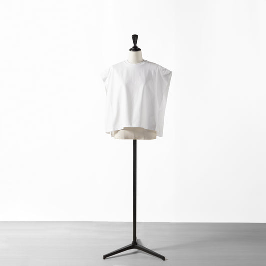 24SS SACRA FOLDED LINE CROPPED TOP