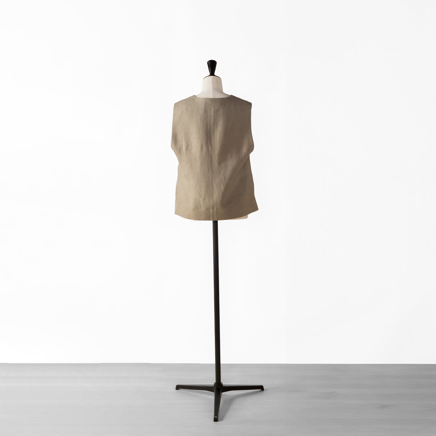 24SS SACRA SUPERIOR BELGIUM LINEN GILET