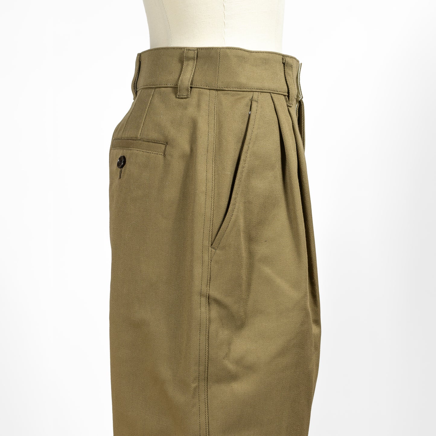 25AW SACRA ハイカウント チノクロスパンツ 125614111