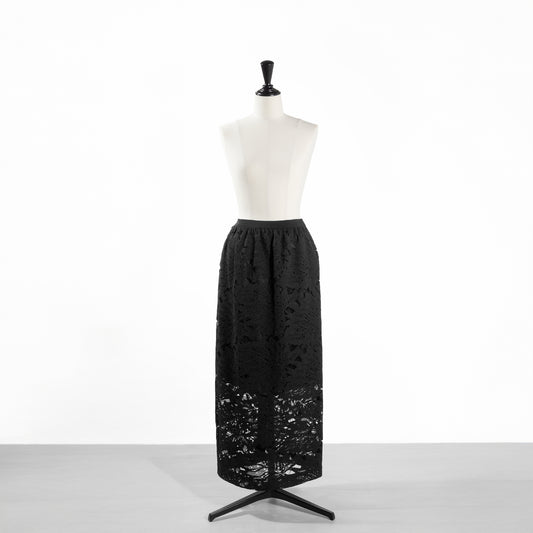 25SS SACRA リーフラッセルレーススカート