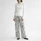 26SS SACRA ブラードペイズリーパンツ 126119111