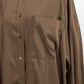 26AW SACRA CELL/RY/SI ストライプシャツ 126515071