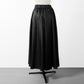 24AW SACRA SYNTHETIC LEATHER SKIRT