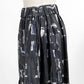 25AW SACRA ブラッシュペインティングスカート 125510123