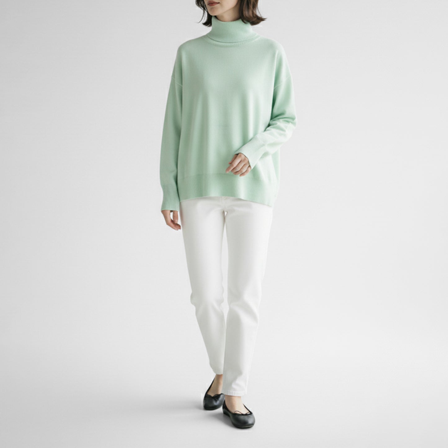 25AW SACRA エクストラファインメリノ トップ 125639081