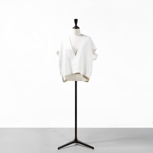 25SS SACRA ラスティックリネントップ