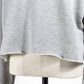 25AW SACRA プレミアムフリースクロップドトップ 125550091