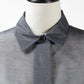 25SS SACRA プレミアムシルクコットンクロップドシャツ