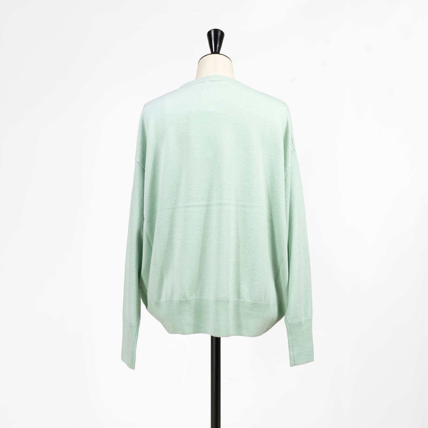 25AW SACRA エクストラファインメリノ クルーネックトップ 125640081