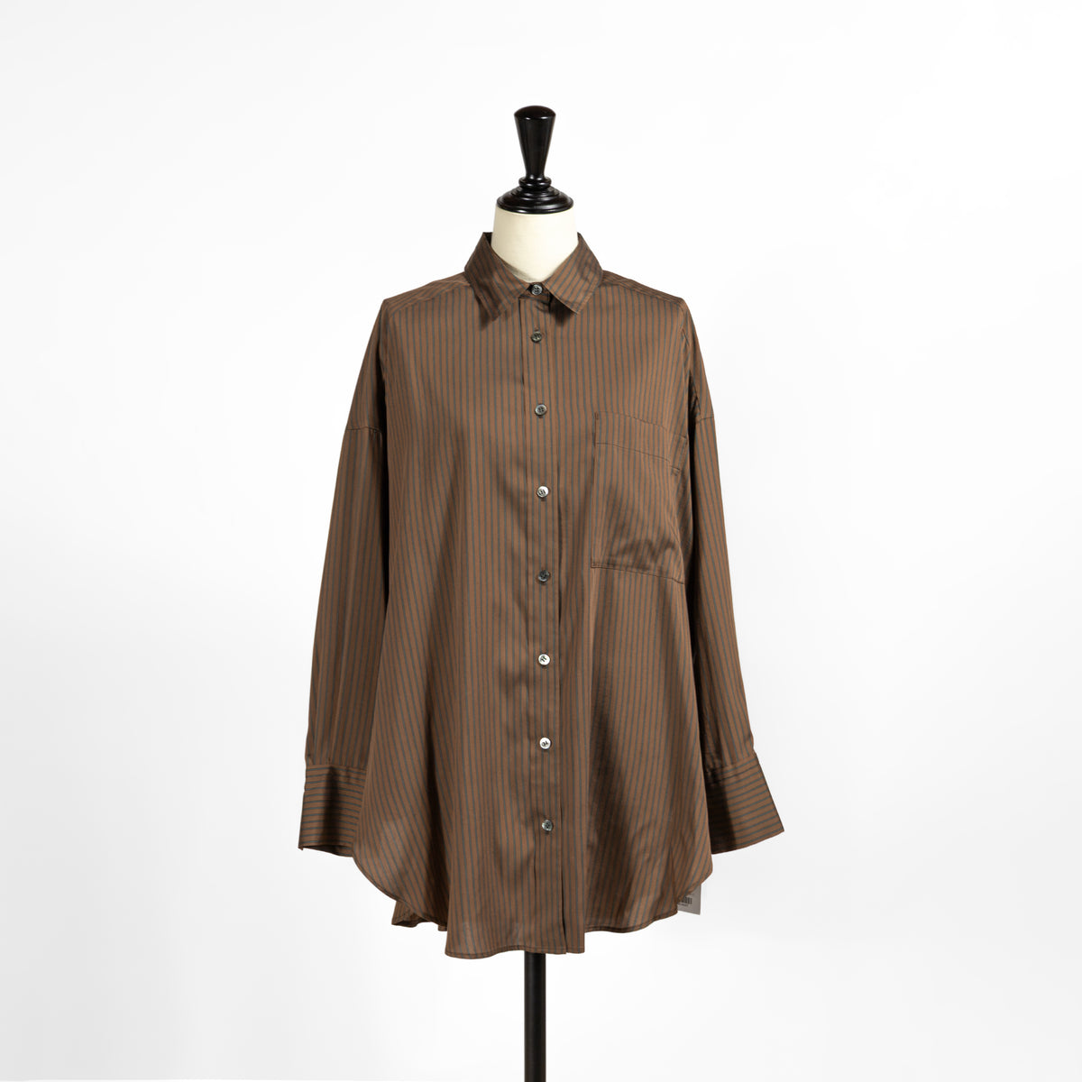 26AW SACRA CELL/RY/SI ストライプシャツ 126515071