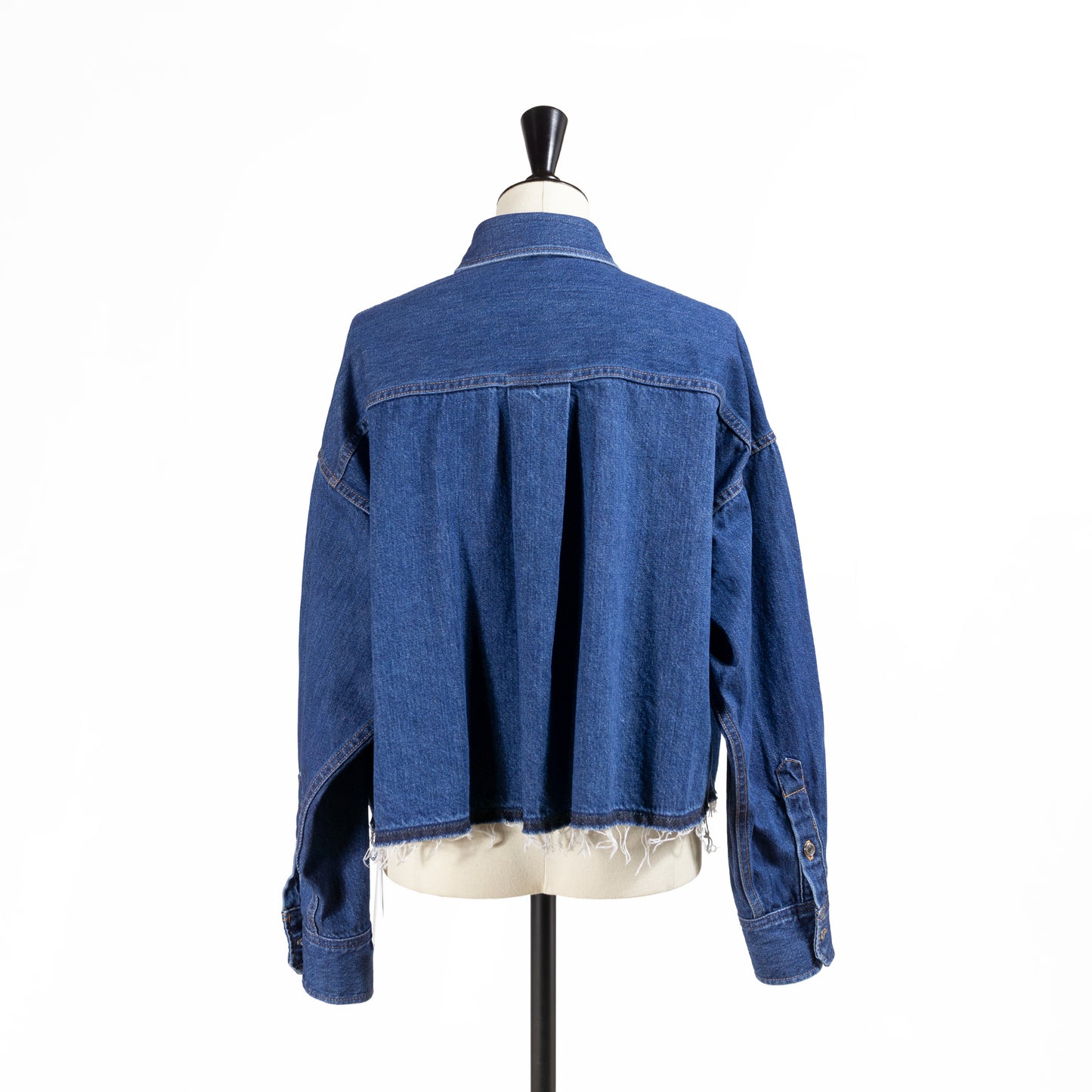 25AW SACRA オーセンティックデニムクロップドシャツ 125513071