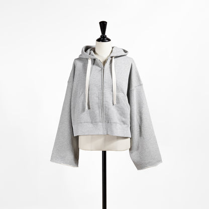 26AW SACRA プレミアムフリース ジップフーディ 126540091