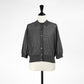 26SS SACRA LI/PL メランジ ポロカーディガン 126131081