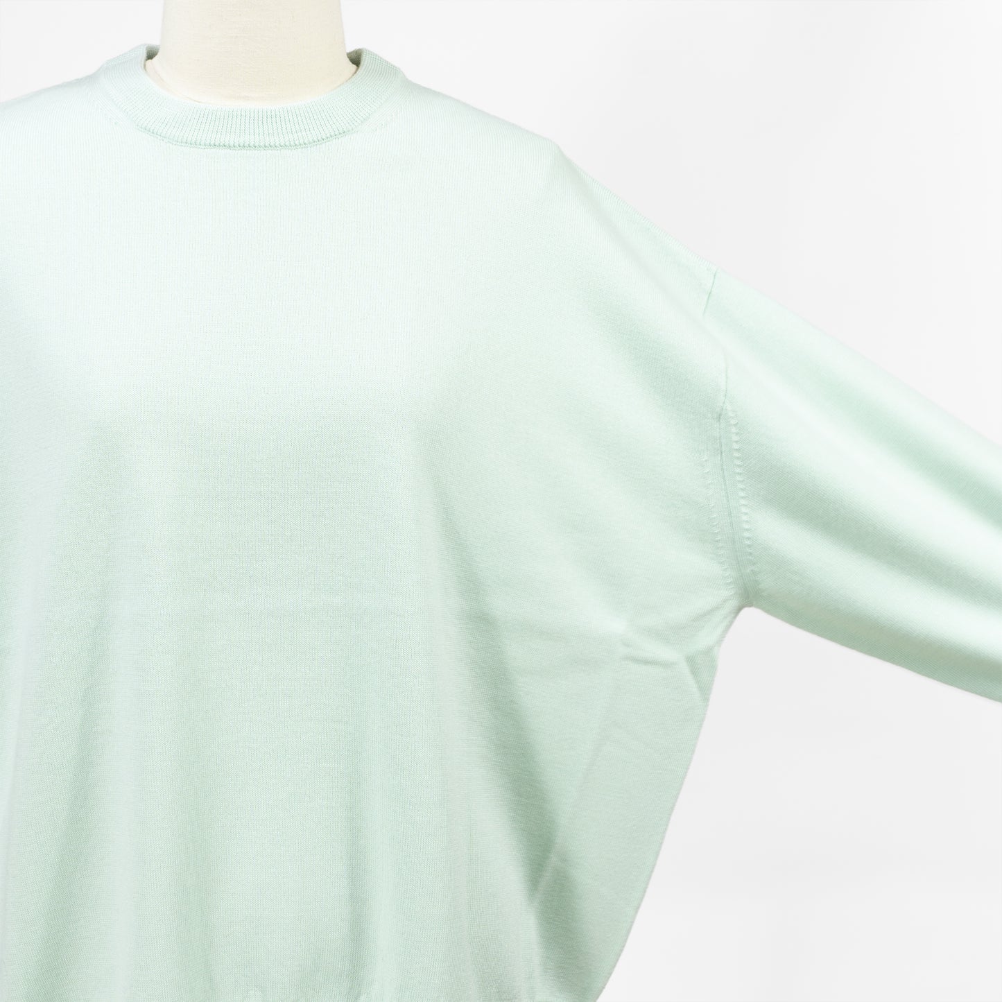 25AW SACRA エクストラファインメリノ クルーネックトップ 125640081