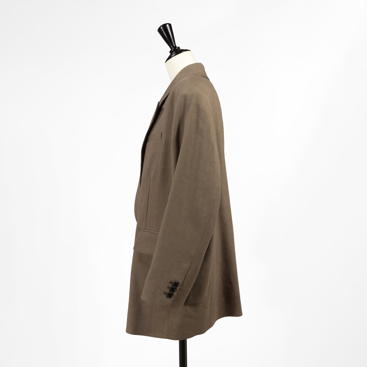 26SS SACRA リネンウールギャバジンジャケット 126101021