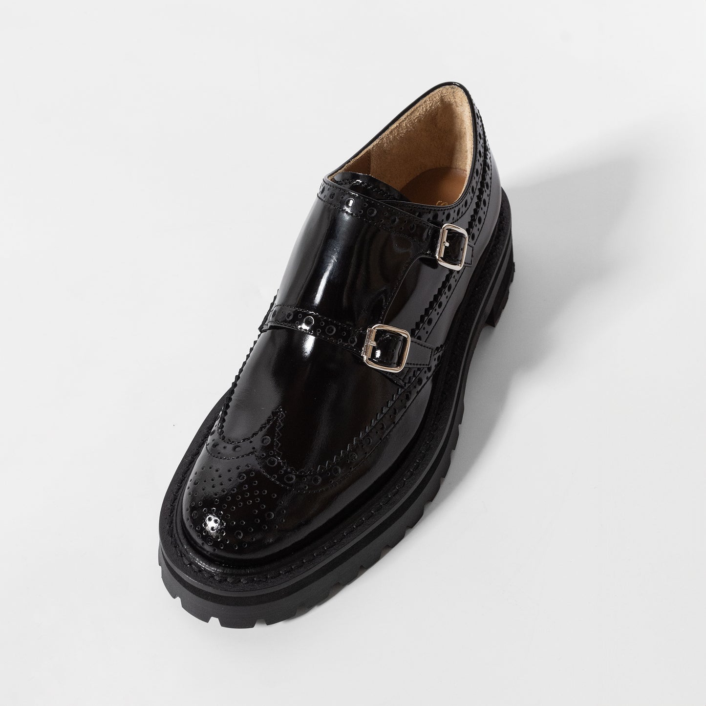 24AW SACRA DOBULE MONK BROGUE SHOES