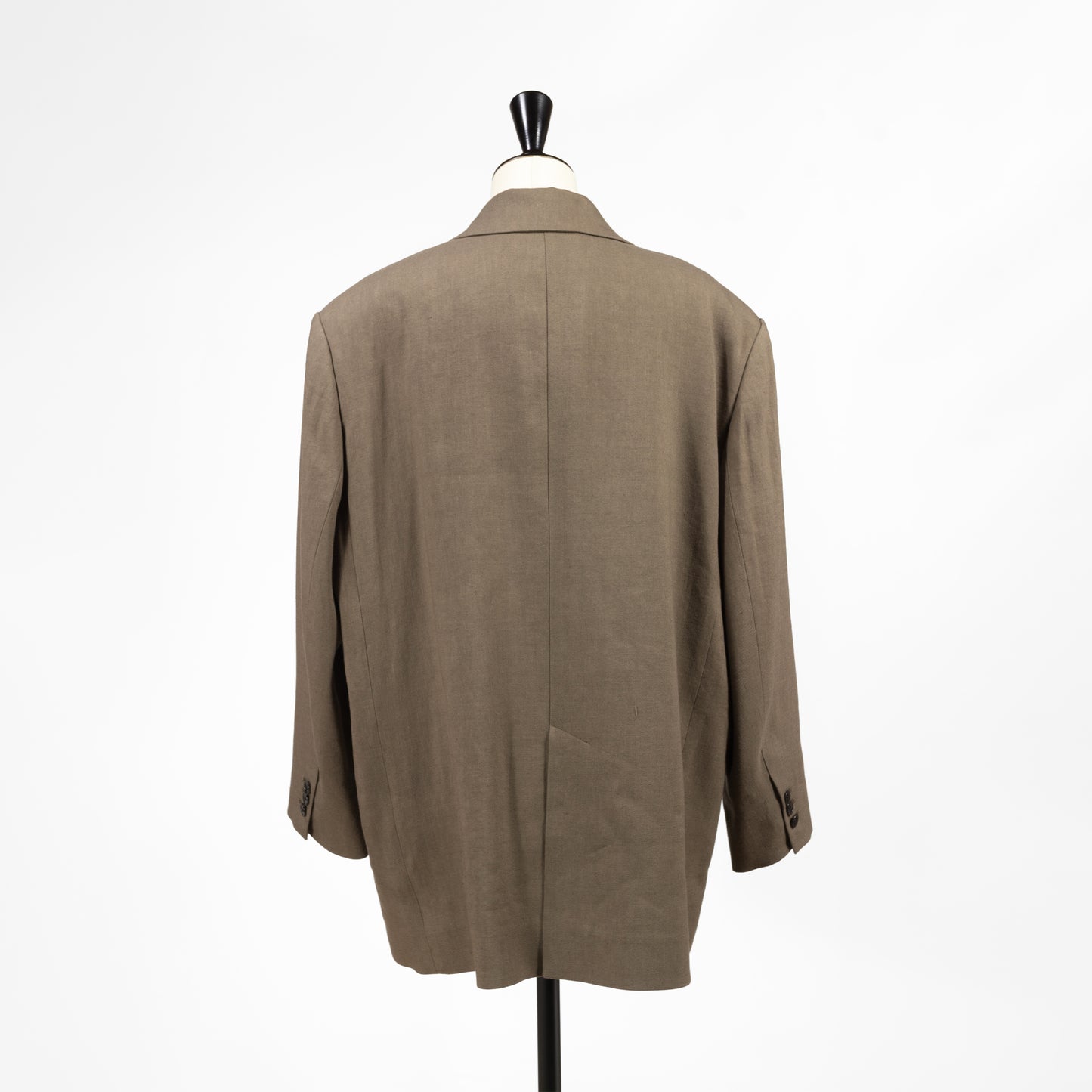 26SS SACRA リネンウールギャバジンジャケット 126101021