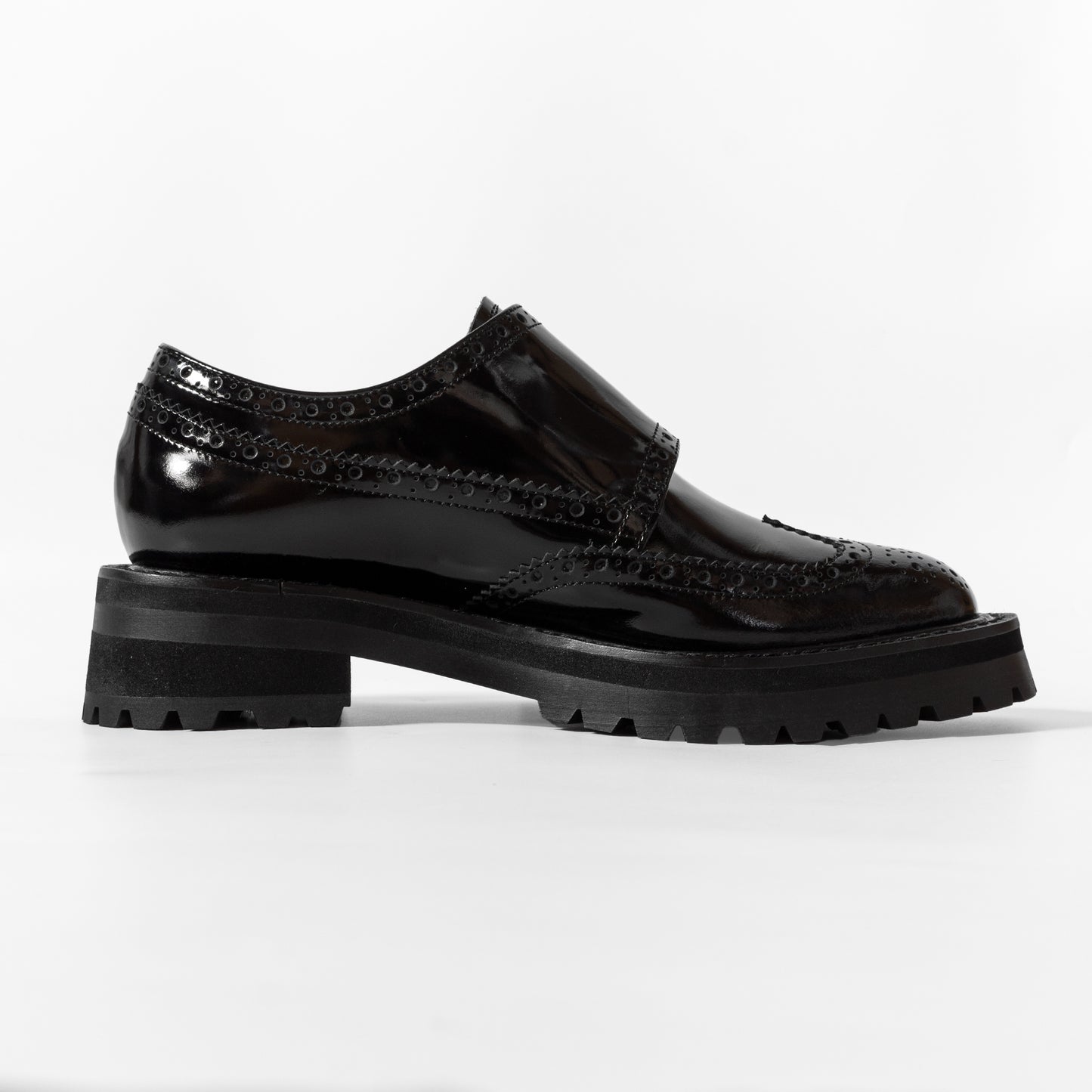 24AW SACRA DOBULE MONK BROGUE SHOES