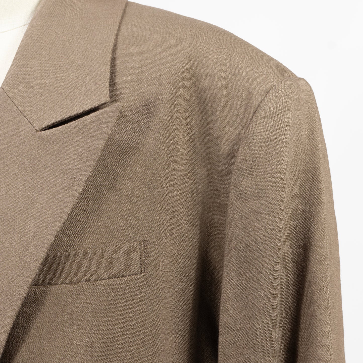 26SS SACRA リネンウールギャバジンジャケット 126101021