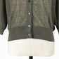 26SS SACRA LI/PL メランジ ポロカーディガン 126131081