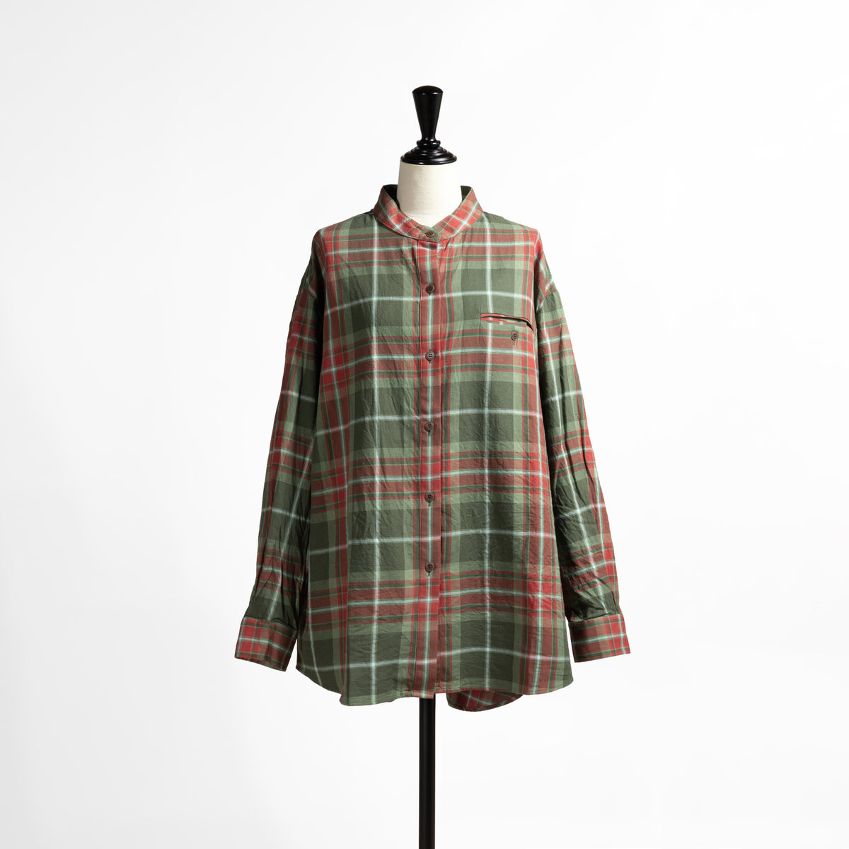 26AW SARAHWEAR コットンタータンチェック ポッターズシャツ C53133
