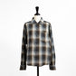 26AW SARAHWEAR オンブレチェック オープンカラーシャツ C53110