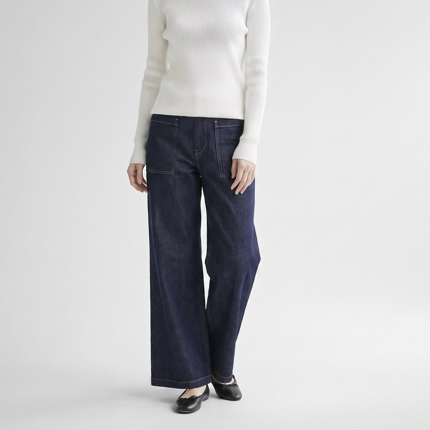26AW SARAHWEAR ＜Ali＞デニムバギーパンツ C30635-ow